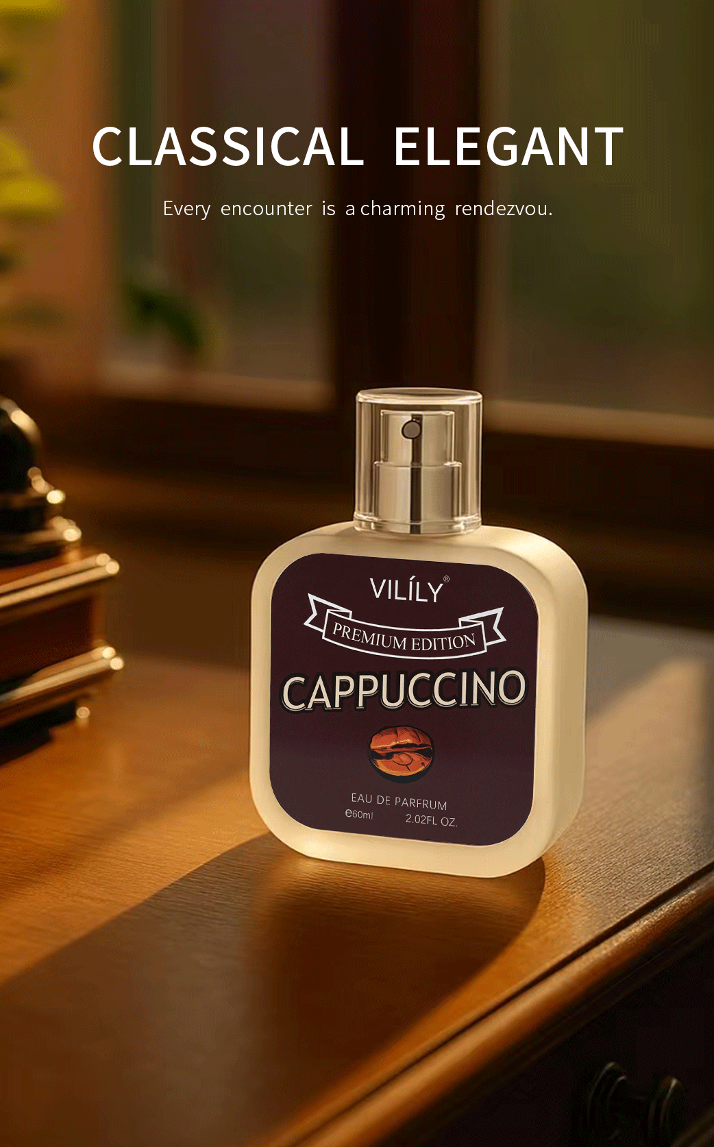 Cross-border foreign trade perfume vilily manufacturer direct sales, 60ML full-size hot-selling product, popular in many countries, perfume for men and women