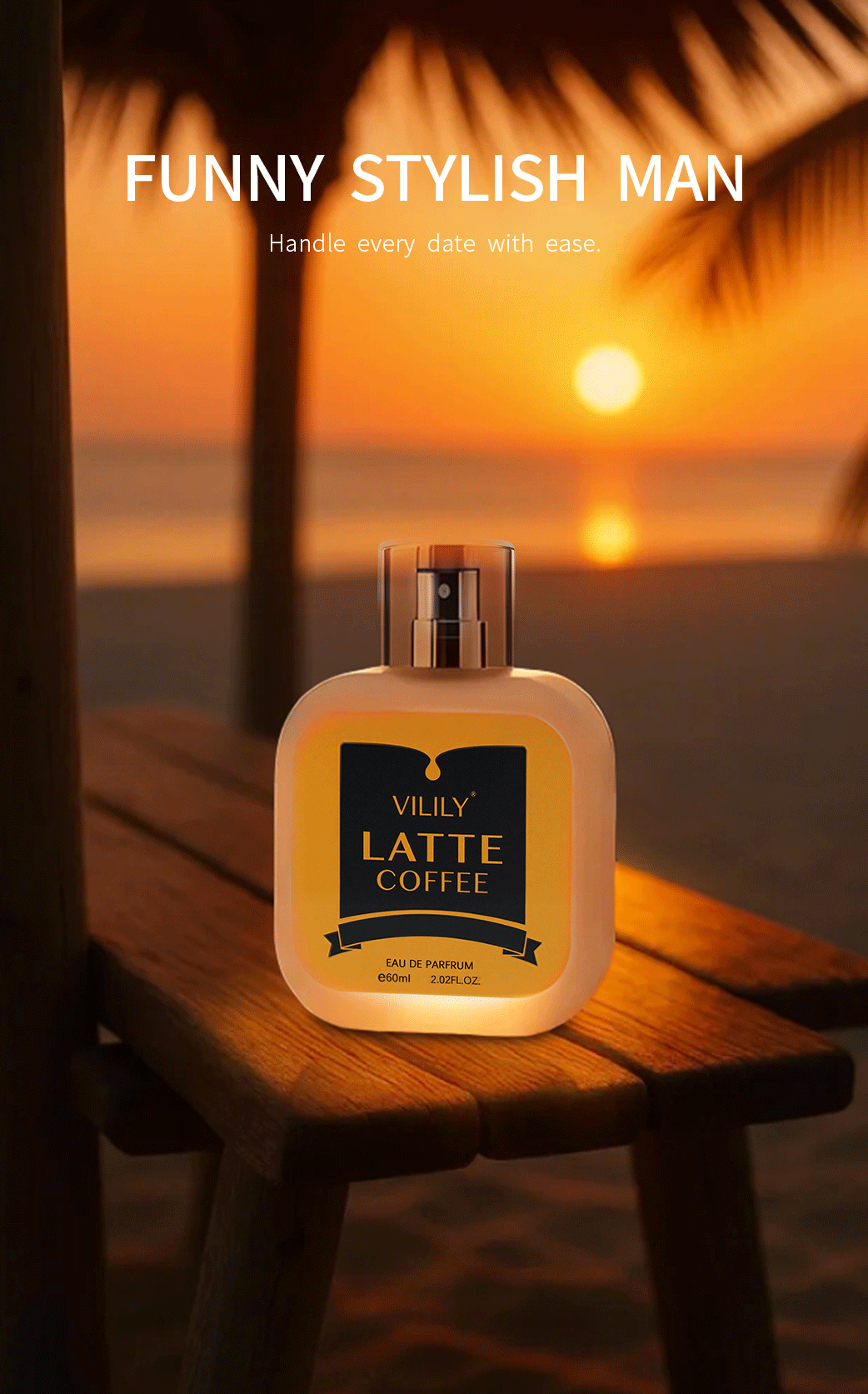 Cross-border foreign trade perfume vilily manufacturer direct sales, 60ML full-size hot-selling product, popular in many countries, perfume for men and women