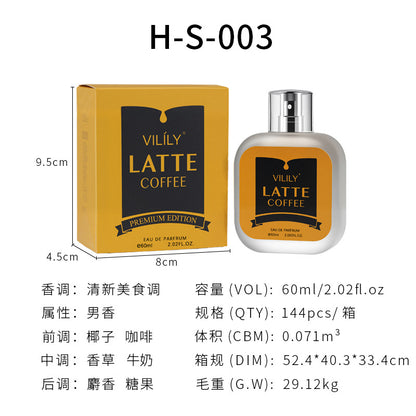 Cross-border foreign trade perfume vilily manufacturer direct sales, 60ML full-size hot-selling product, popular in many countries, perfume for men and women