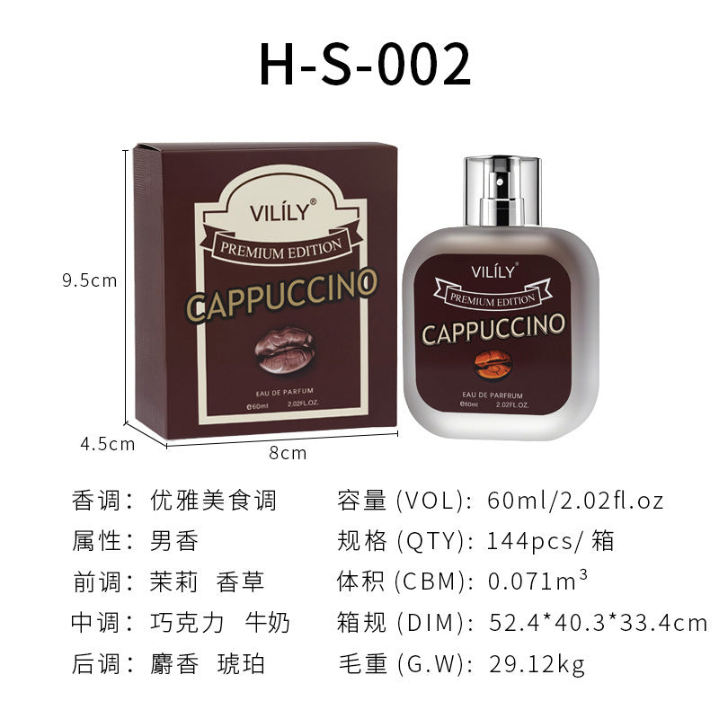 Cross-border foreign trade perfume vilily manufacturer direct sales, 60ML full-size hot-selling product, popular in many countries, perfume for men and women